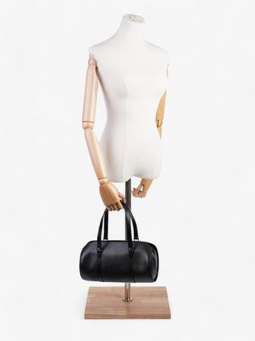 Louis Vuitton Soufflot Black Epi Leather