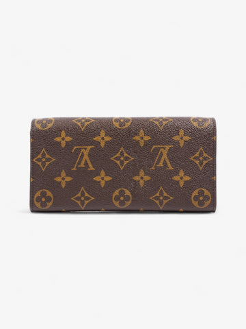 Louis Vuitton Emilie Wallet Monogram Coated Canvas
