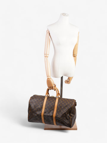 Louis Vuitton Keepall  Monogram Coated Canvas 50