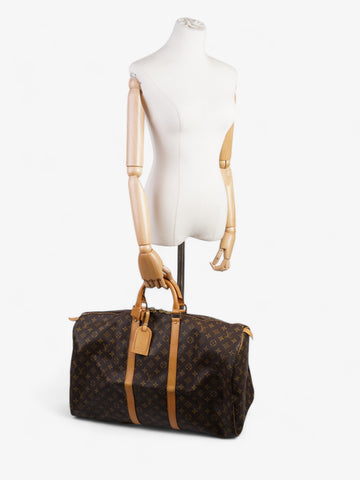 Louis Vuitton Keepall  Monogram Coated Canvas 55