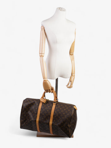 Louis Vuitton Keepall  Monogram Coated Canvas 50
