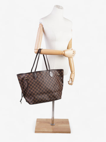 Louis Vuitton Neverfull Damier Ebene Coated Canvas MM