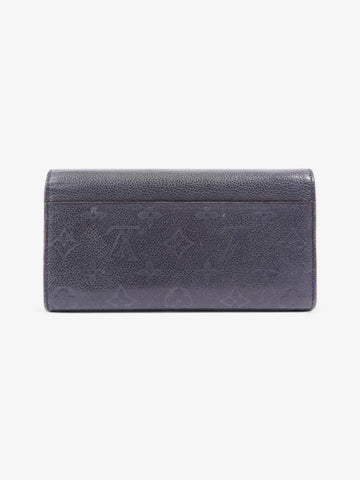 Louis Vuitton Sarah Wallet Black Empreinte Leather