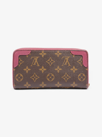 Louis Vuitton Zippy Wallet Monogram / Rose Coated Canvas