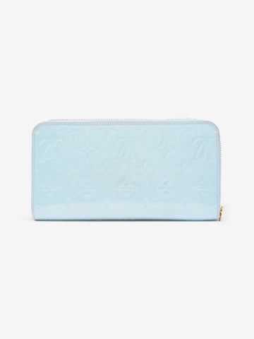 Louis Vuitton Zippy Wallet Baby Blue Vernis Leather