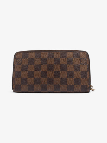 Louis Vuitton Zippy Wallet Damier Ebene Coated Canvas
