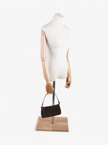 Louis Vuitton Pochette Accessoires Damier Ebene Coated Canvas