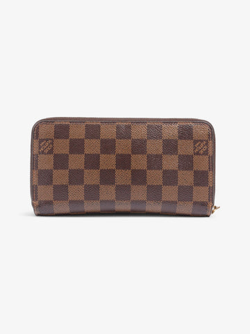 Louis Vuitton Zippy Wallet Damier Ebene Coated Canvas