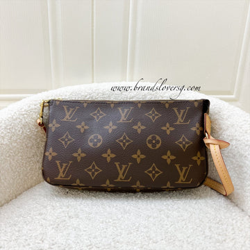 LV Pochette Accessoires in Monogram Canvas and GHW