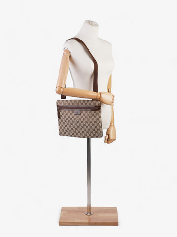 Gucci Flat Messenger Bag CS Supreme Canvas