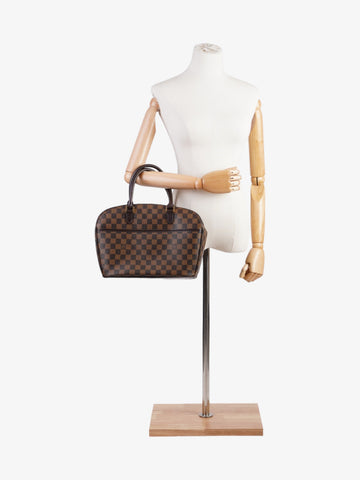 Louis Vuitton Sarria Horizontal Damier Ebene Coated Canvas