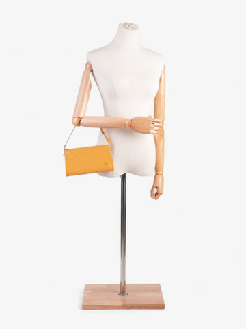 Louis Vuitton Pochette Accessoires Yellow Epi Leather