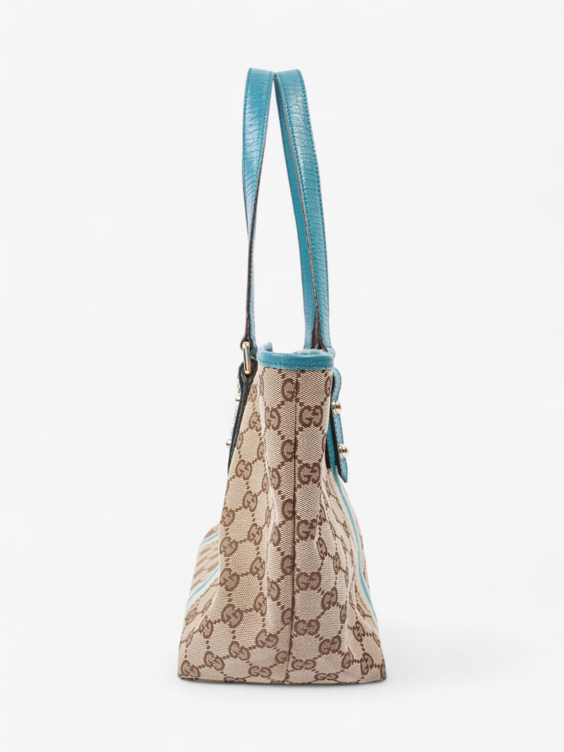 Gucci Jolicoeur Tote CS Supreme / Turquoise Canvas