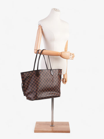 Louis Vuitton Neverfull Damier Ebene Coated Canvas MM