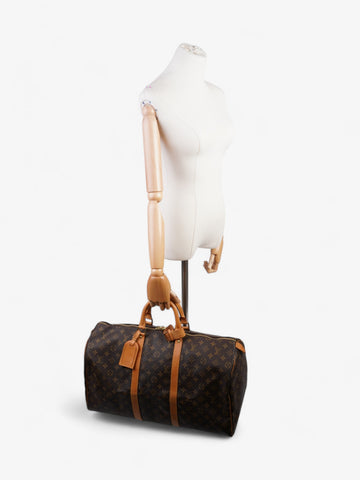 Louis Vuitton Keepall Monogram Coated Canvas 50