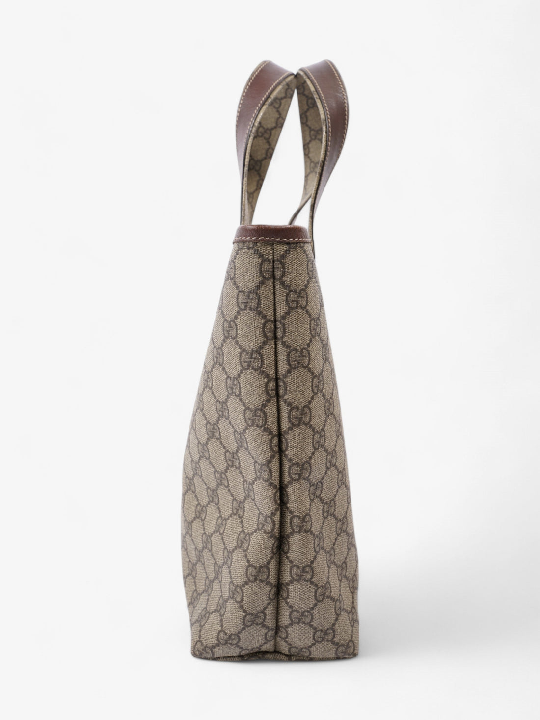 Gucci CS Tote Bag CS Supreme / Brown Coated Canvas