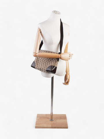 Gucci CS Canvas Messenger Brown  Canvas