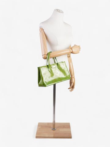 Louis Vuitton Wilshire Monogram Vernis / Green Vernis Leather PM