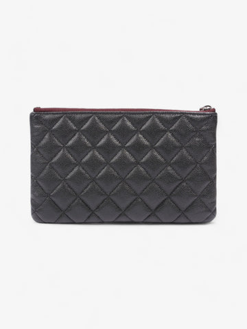 Chanel Purse Black Caviar Leather