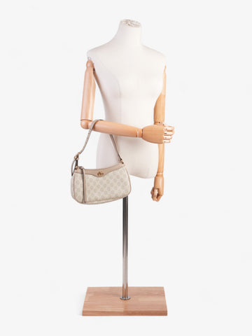 Gucci Ophidia CS Supreme / Beige / Oatmeal Coated Canvas Small