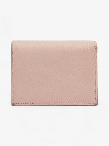 Gucci CS Marmont Compact Wallet Light Pink Leather