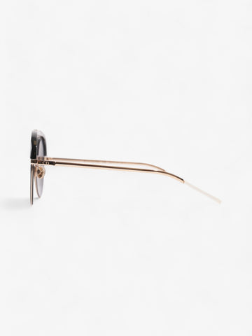 Christian Dior DiorDesertic Sunglasses Black / Gold Acetate 145mm