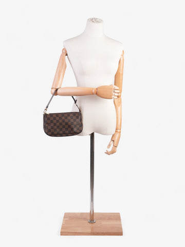 Louis Vuitton Pochette Accessoires Damier Ebene Coated Canvas