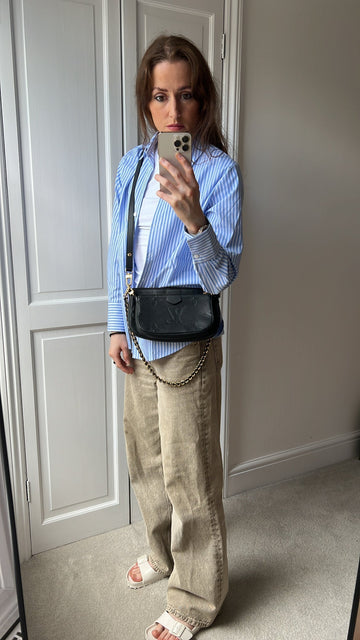 Louis Vuitton Multi Pochette Accessoires Black Empreinte (RRP £2140)