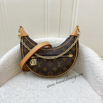 LV Loop Bag in Monogram Canvas and GHW