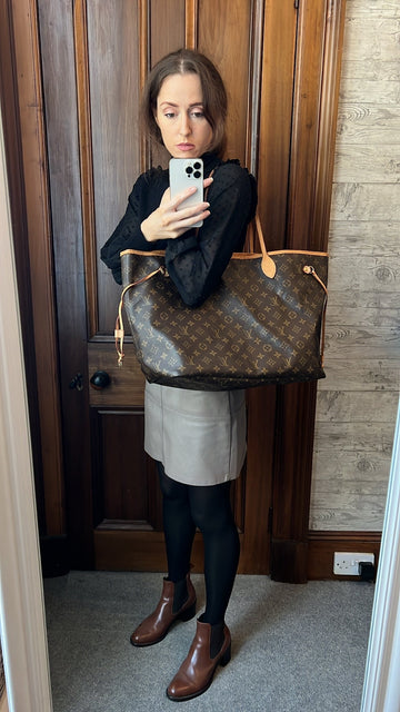 Louis Vuitton Neverfull GM Monogram Pivoine Interior (RRP £1,460)