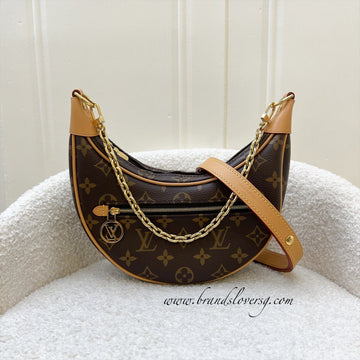 LV Loop Bag in Monogram Canvas and GHW