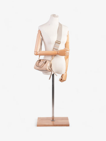 Gucci CS Super Top Handle Bag Light Beige Leather Mini