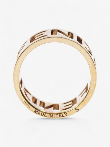 Fendi Fendi Ring Gold Base Metal 52mm