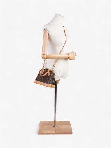 Louis Vuitton Alma Monogram Coated Canvas BB