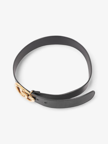 Gucci CS Marmont 2015 Re-Edition Wide Belt Black / Gold Leather 75cm / 30"