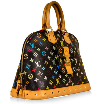 Louis Vuitton Alma GM - Murakami Multicolore Black