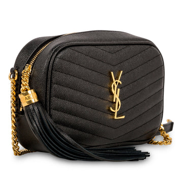 Saint Laurent Lou Mini Leather Crossbody bag