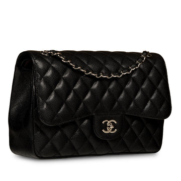 Chanel Classic Flap Bag - Jumbo - SHW