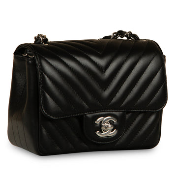 Chanel Classic Flap Bag - Mini Square - Chevron