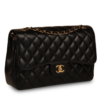 Chanel Classic Flap Bag - Jumbo - Caviar