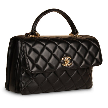 Chanel Trendy CC Flap Bag - Medium Black