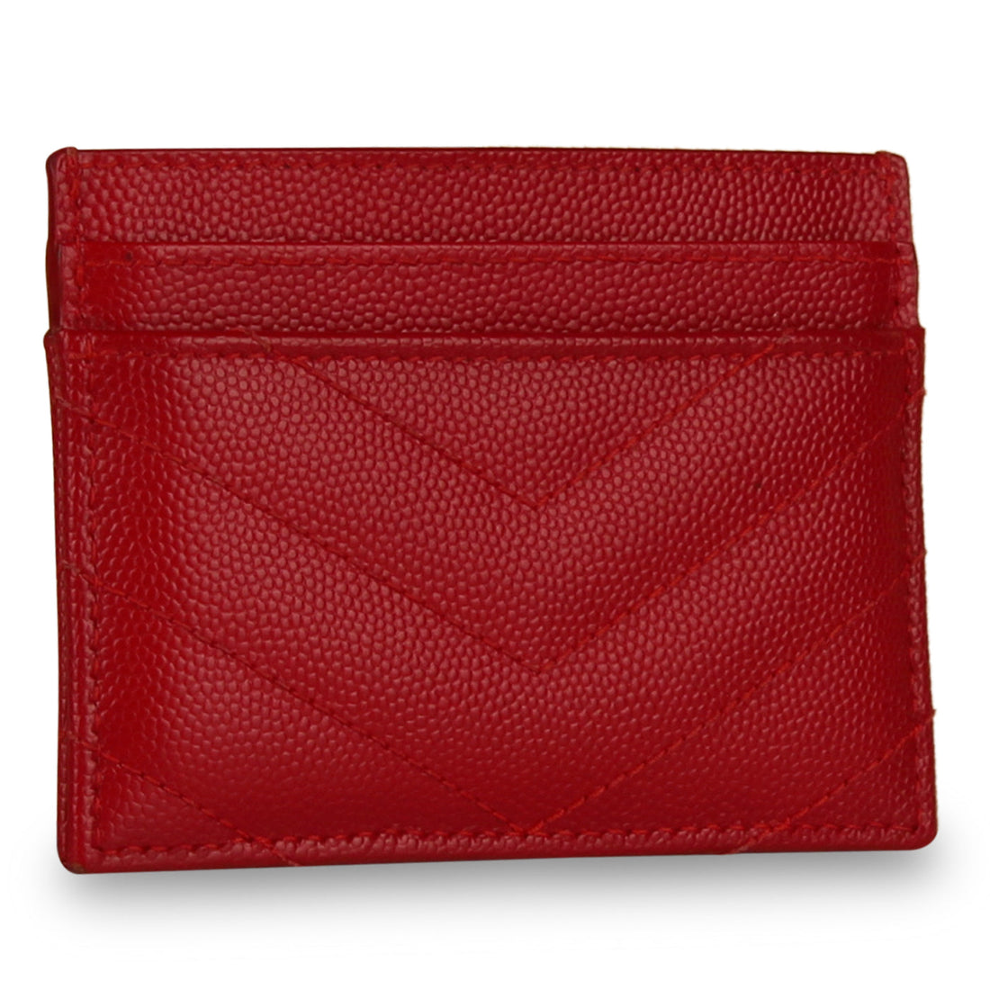 Red Chevron Card Holder