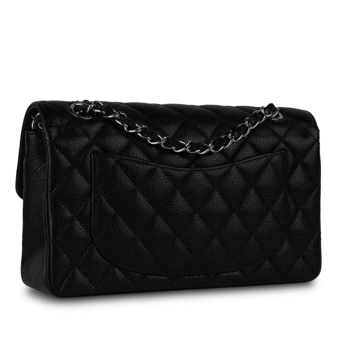 Small Classic Flap - Black Caviar