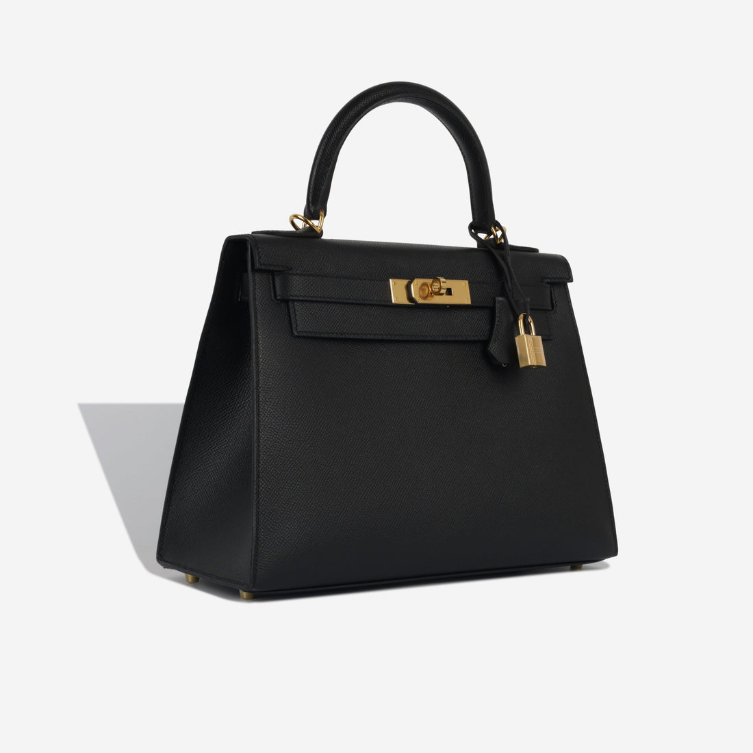 Kelly 28 - Noir Epsom