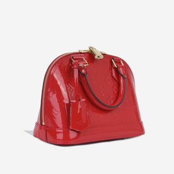 Louis Vuitton Alma BB - Red Vernis