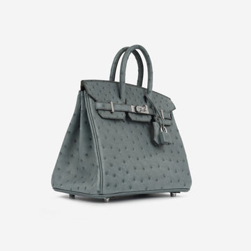 Birkin 25 - Vert Amande Ostrich