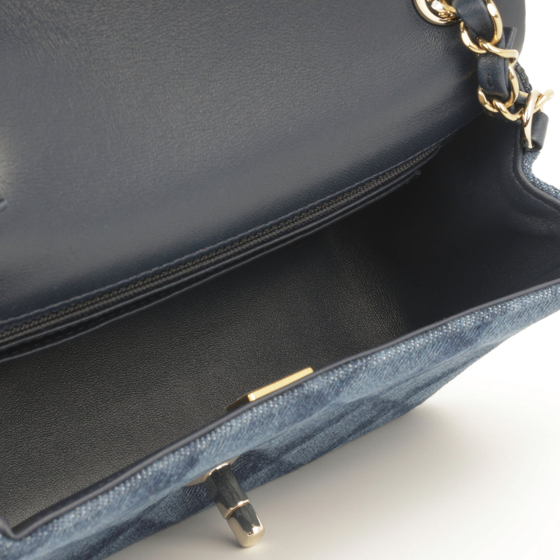 Chanel Mini Rectangular - Dark Denim