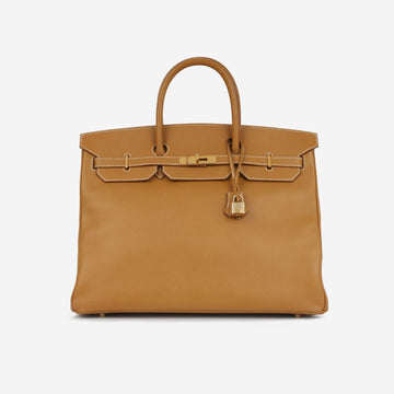 Hermès Hermès - Vintage Birkin 40 - Gold Ardannes GHW -  - 1999