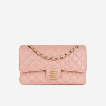 Chanel - Medium Classic Flap - Pink Iridescent GHW - 2019 -