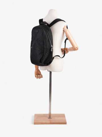 Gucci Double Zip Backpack Black CS Supreme Nylon